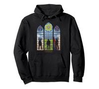 Supernatural Stained Glass Felpa con Cappuccio