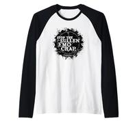 Supernatural Stop The Sullen Emo Maglia con Maniche Raglan