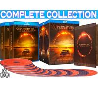 Supernatural: The Complete Series 1-15 Seasons Box Set (Hours of Special Features / +BOOKLET) [2005-2019] [Blu-ray] [Region Free]