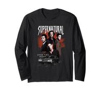 Supernatural The Family Buisness Halloween Maglia a Manica