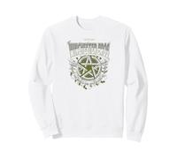 Supernatural Winchester Bros Felpa, Unisex per Adulti, Bianco, M