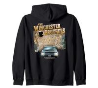 Supernatural Winchester Brothers Road Trip Felpa con Cappuccio