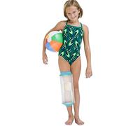 SUPERNIGHT Copertura impermeabile per gambe per adolescenti, per la doccia, protegge ferite al ginocchio del bambino, ustioni e lesioni, riutilizzabile, a tenuta stagna, per nuoto e bagno