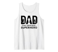 Superpapà papà Supereroe Divertente Canotta