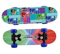 Joy Toy PJ Masks SUPERPIGIAMINI Mini-Skateboard in Legno, Multicolore, 1