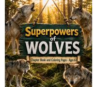 Superpowers of Wolves: An Early Reader Chapter Book with Coloring Pages - Ages 6-8