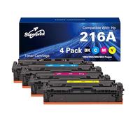 Superprint 216A - Cartuccia di ricambio per HP Color Laserjet Pro M155 MFP M182nw M183fw W2410A W2411A W2413A W2412A