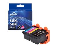 Superprint 545 546 XL Cartucce di ricambio per Canon PG-545 CL-546 545 546 XL Grandi cartucce per PIXMA iP2850 MG2450 MG2550 MG2550S MG2950 MX495 TR4550 TR4650 TS205 TS30 TS30 5 TS33 50 TS3450