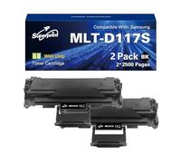 Superprint D117S - Cartuccia a getto d'inchiostro nero (con chip), compatibile con Samsung MLT-D117S, per SCX-4650 SCX-4650f SCX-4650fn SCX-4650n SCX-4652F SCX-4655f