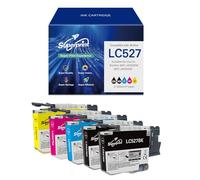 Superprint LC527 - Cartucce multipack compatibili con Brother LC527 LC527VAL per stampanti MFC-J4350DW MFC-J4550DW (standard, BK*2/C/M/Y)