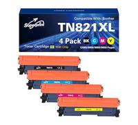 Superprint TN-821XL - Cartuccia toner compatibile con Brother TN-821 XL, confezione multipla per MFC-L9630CDN MFC-L9635CDN MFC-L9670CDN MFC-EX670 HL-L9430CDN HL-L9470CDN (confezione da 4)