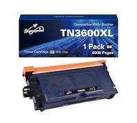 Superprint TN3600XL Cartuccia toner compatibile con Brother TN-3600XL Toner Nero per HL-L5210DN L5210DW L6210DW L6410DN, DCP-L5510DW, MFC-L5710DN L5710DW L6710DW L6910DN EX910 (grande, Mit-chip)