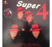 SUPERQUATTRO-VINILE PRIMA STAMPA-JIMMY FONTANA NICO FIDENCO GIANNI MECCIA RICCARDO DEL TURCO