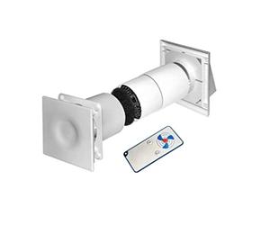 Supersamastore - Recuperatore di calore per camera singola con telecomando - Ventilazione meccanica controllata