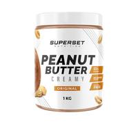 Superset Nutrition - Burro Di Arachidi Cremoso (1 Kg) - Burri proteici - burro di arachidi puro al 100% - Originale