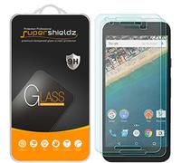 Supershieldz [2-Pack] (Google) per LG Nexus 5 X Pellicola Proteggi Schermo in Vetro temperato, Anti-graffio, Anti-Impronte, Senza Bolle, Garanzia di Sostituzione a Vita