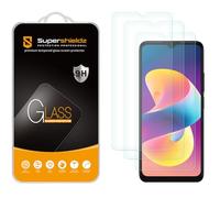 Supershieldz Pellicola protettiva in vetro temperato, antigraffio, senza bolle, progettata per TCL 50 LE, confezione da 3