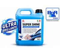 SUPERSHINE Lucidante Cruscotti Auto Plastiche Interne Base Acqua e Silicone Prof