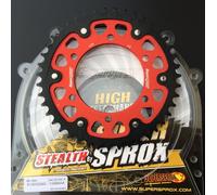 Supersprox Corona per Gsx-r 1000,K9-l6,479-43 Rosso, Pignone, Stealth