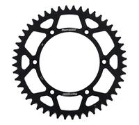 Supersprox Aluminium Yamaha 520x47 Ral245x47blk Rear Sprocket Argento 47t