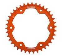 Supersprox Pignone Alluminio Adatto An KTM LC8 1290 Superduke Arancione 38Zähne