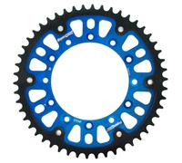 Supersprox Stealth 50d Rst2452x50blu Rear Sprocket Argento 50t