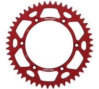 Supersprox Pignone Posteriore Aluminium 48d Ral1512x48red