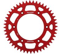 Corona Supersprox Alluminio Rossa 48 D per Moto Ricambio