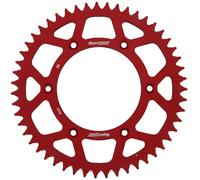 Corona Supersprox Alluminio Rossa 50 D per Moto Ricambio