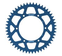 Corona Supersprox Alluminio Blu 50 D Per Moto Ricambi Accessori Parti