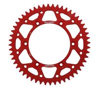 Supersprox Pignone Posteriore Aluminium 52d Ral1512x52red