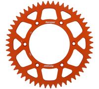 Corona Supersprox Alluminio Arancione 52 D Moto Motore Ricambi Ciclomotore