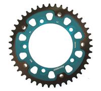 Supersprox Stealth 43d Rst1800x43blu Rear Sprocket Argento 43t