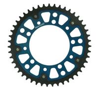 Supersprox Stealth 43d Rst2452x43blu Rear Sprocket Argento 43t