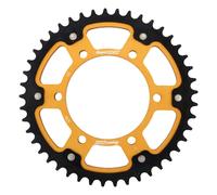 Corona Supersprox Stealth Gold 45 D per Moto Ricambi e Accessori