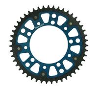 Supersprox Stealth 46d Rst2452x46blu Rear Sprocket Argento 46t
