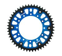 Supersprox Stealth 50d Rst2452x50blu Rear Sprocket Argento 50t