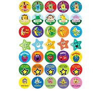 SuperStickers Scratch 'n' Sniff - Adesivi con ricompensa puzzolente, confezione da 350 pezzi, con più messaggi, immagini e odori.
