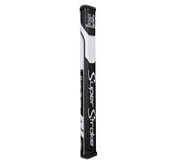 SuperStroke SUPTFLAT1KW, Impugnatura per Mazza da Golf Unisex-Adult, Bianco Nero, Taglia Unica