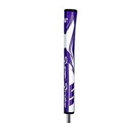 SuperStroke Zenergy, Impugnatura per putter da golf con tecnologia SPYNE migliorata senza svasatura, zone testurizzate e porta tecnologica, viola/bianco