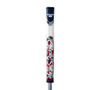 SuperStroke Zenergy Pistol 1.0 Golf Putter Grip with No Taper Enhanced SPYNE Technology, New Multi-Zone Texturing and Tech-Port, Camo RWB