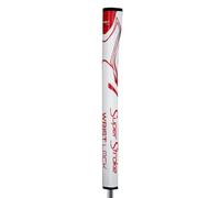 SuperStroke Zenergy Wristlock Wht, Impugnatura per Putter Unisex, Bianco/Rosso, Taglia Unica