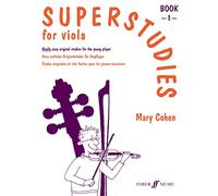 Superstudies for Viola Book 1: Really Easy Original Studies for the Young Player / Ganz einfache Originaletuden fur Anfanger