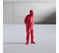 Superstuff Umarell Statuetta da Scrivania, Umarell Statuetta Pensionato, Gadget Divertenti per Colleghi e Amici, Secret Santa Divertente