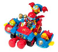 SUPERTHINGS Balloon Boxer - Veicolo grande con due veicoli agganciabili, 3 SuperThings e 1 Kazoom Kid esclusivo
