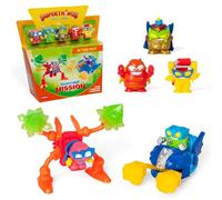 SUPERTHINGS KAZOOM Power Mission - Action Pack. Contiene 5 SuperThings (include 1 SuperLíder Dorato), 1 Exoskeleton, 1 Slider. Confezione 2 di 4