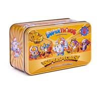 SUPERTHINGS Lata Gold Serie 4 - Contiene tutte le figure speciali della serie 4 Include l'ultra aro (Kid Kazoom), i 2 leader d'oro, i 6 capitani d'argento e i 2 Blasterjets d'oro [Esclusivo Amazon]