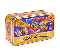 SUPERTHINGS Lata Gold Serie 5 - Contiene tutte le figure speciali della serie 5 Include l'ultraveloce (Kid Fury), i 2 leader d'oro, i 6 capitani d'argento e i 2 Aerowagons d'oro [Esclusivo Amazon]