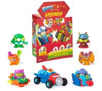SUPERTHINGS Legends - Power Squad. Super Pack dei personaggi più leggendari di SuperThings. Include 6 SuperThings, 2 PowerJets, 1 MegaVehicle e 1 SuperThing ultra aro. Prodotti della serie 1-9