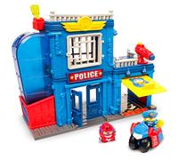 SUPERTHINGS Police Station - Stazione di Polizia di Kaboom City. Contiene 1 Veicolo Esclusivo e 2 SuperThings esclusivi